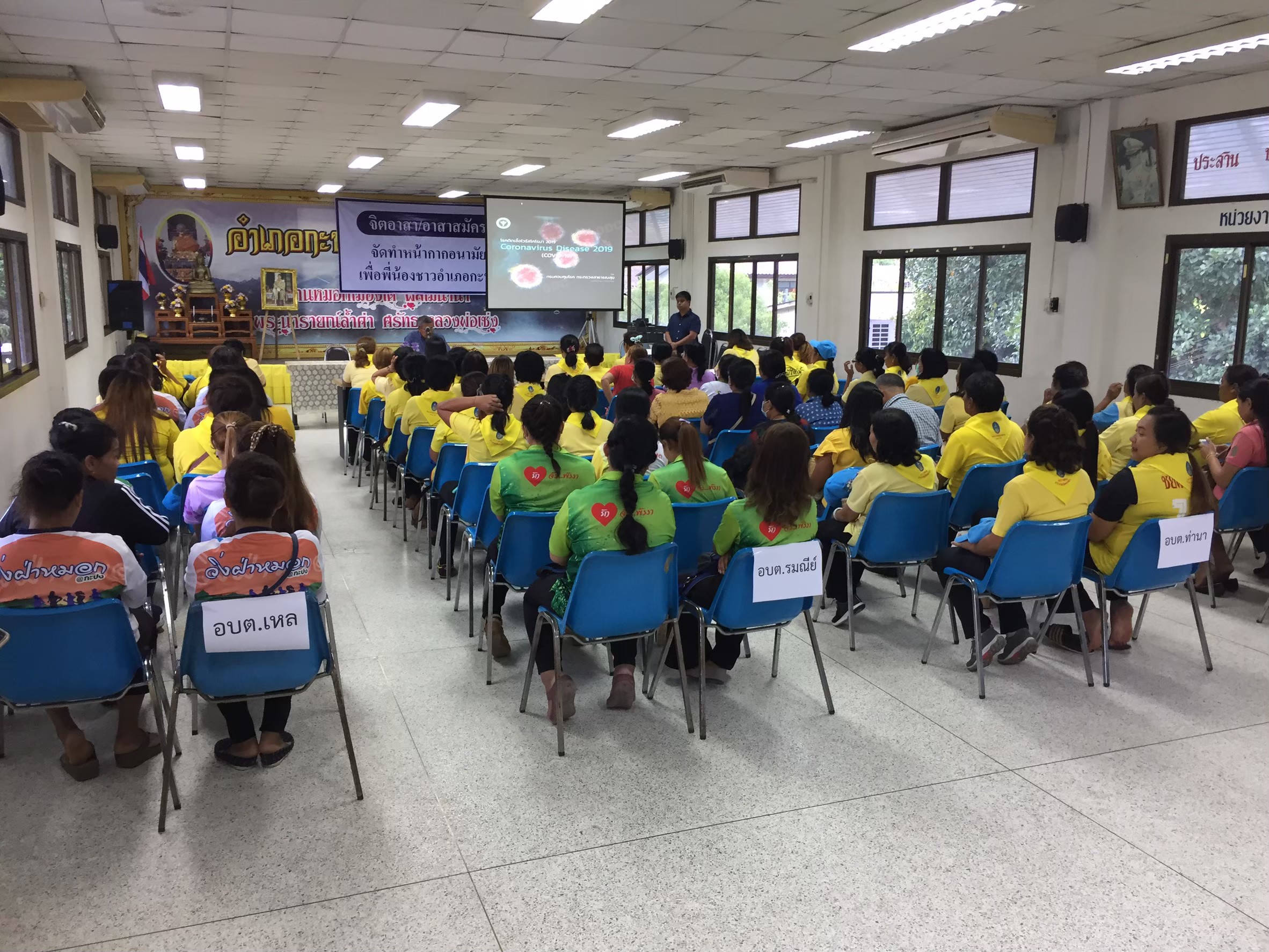 รายงานการจัดทำหน้ากากอนามัย  ประจำปีงบประมาณ พ.ศ. 2563